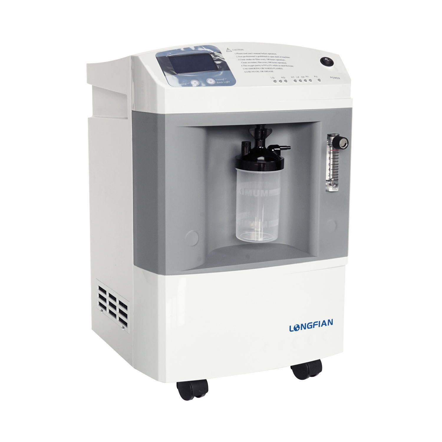 Oxygen concentrator producing a continuous supply of medical-grade oxygen from room air, for respiratory support at home, in clinics and on wards. Delivered, installed and demonstrated. Available in Kenya from Ultrascope Medical Supplies, with delivery to all 47 counties.