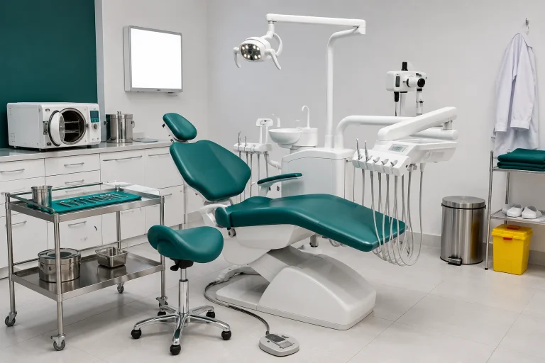 How to start a dental clinic in Kenya - dental chair unit, autoclave and X-ray view box from Ultrascope Medical Supplies, Nairobi