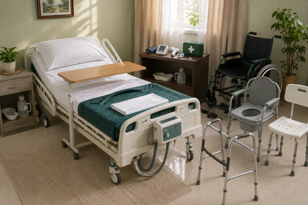 How to start a home care service in Kenya - adjustable bed, wheelchair, commode chair and walking frame from Ultrascope, Nairobi