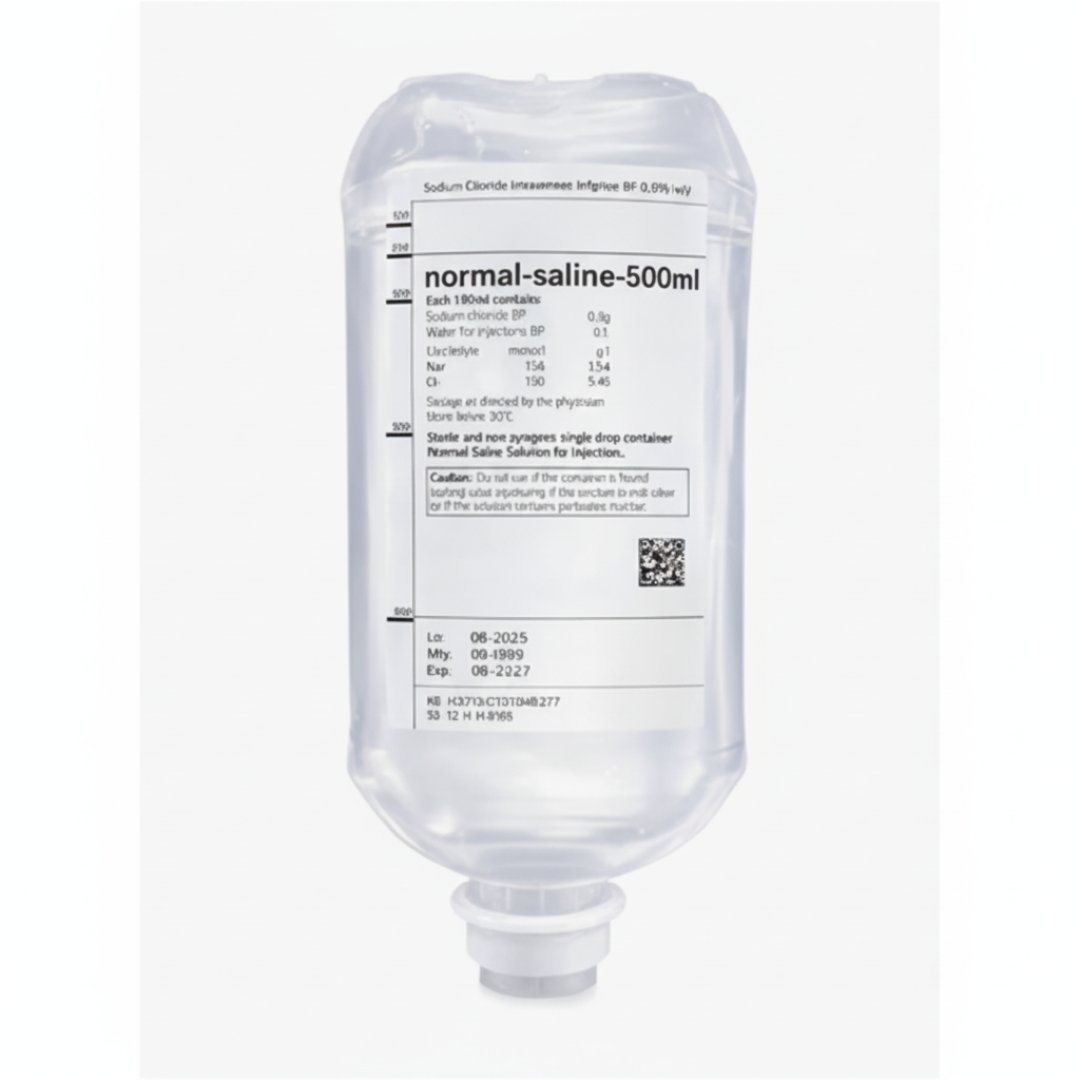 Normal Saline 500ml – supplied in Nairobi